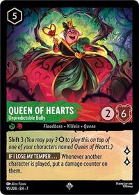 Queen of Hearts - Unpredictable Bully (95/204) [Archazia's Island] | Gear Gaming Bentonville