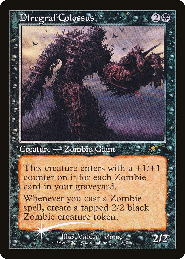 Diregraf Colossus (Retro Frame) [Secret Lair Drop Series] | Gear Gaming Bentonville
