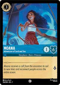 Moana - Adventurer of Land and Sea (156/204) [Archazia's Island] | Gear Gaming Bentonville