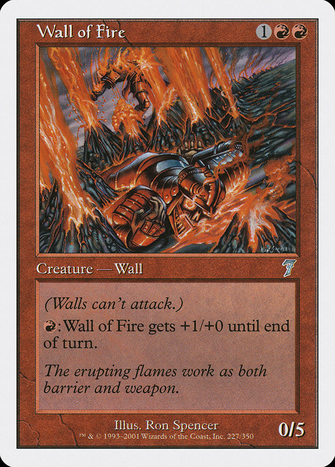 Wall of Fire [Seventh Edition] | Gear Gaming Bentonville