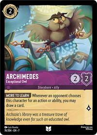 Archimedes - Exceptional Owl (76/204) [Archazia's Island] | Gear Gaming Bentonville