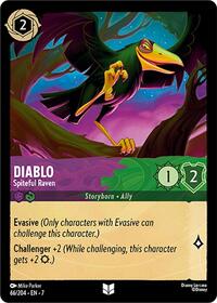 Diablo - Spiteful Raven (66/204) [Archazia's Island] | Gear Gaming Bentonville