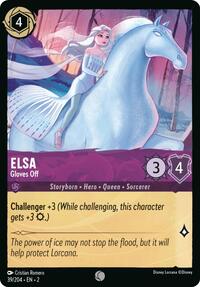 Elsa - Gloves Off (Errata Version) (39/204) [Rise of the Floodborn] | Gear Gaming Bentonville