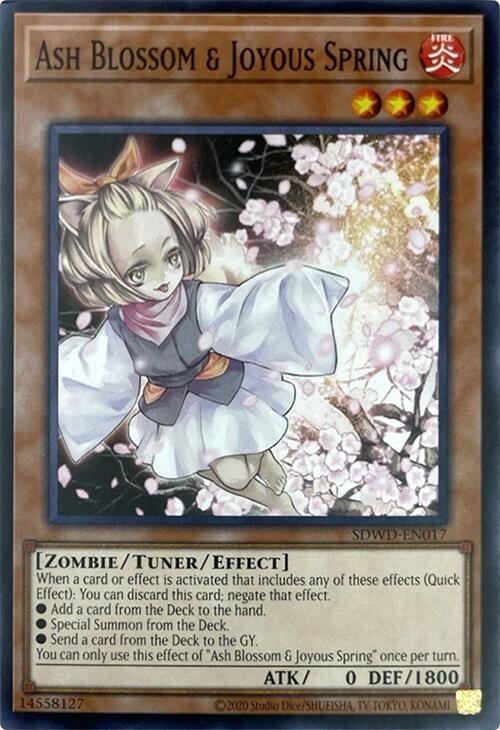 Ash Blossom & Joyous Spring (Unlimited Misprint) [SDWD-EN017] Common | Gear Gaming Bentonville