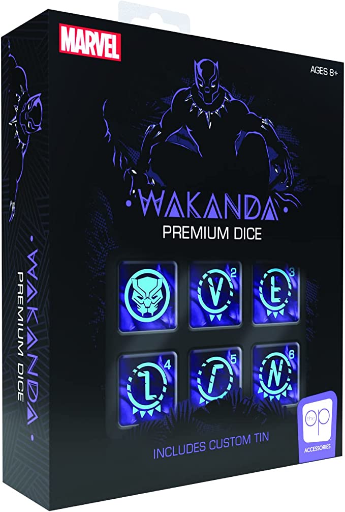 Wakanda Premium Dice | Gear Gaming Bentonville