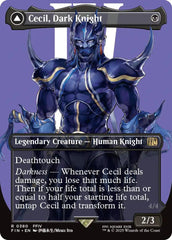 Cecil, Dark Knight // Cecil, Redeemed Paladin (Borderless) [FINAL FANTASY] | Gear Gaming Bentonville