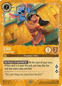Lilo - Escape Artist (25) [Disney Lorcana Promo Cards] | Gear Gaming Bentonville