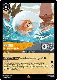 Rhino - Motivational Speaker (1/204) [Archazia's Island] | Gear Gaming Bentonville