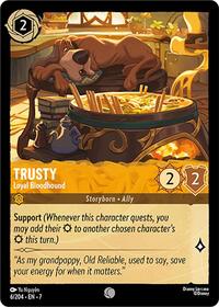 Trusty - Loyal Bloodhound (6/204) [Archazia's Island] | Gear Gaming Bentonville