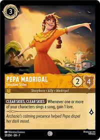 Pepa Madrigal - Sensitive Sister (37/204) [Archazia's Island] | Gear Gaming Bentonville