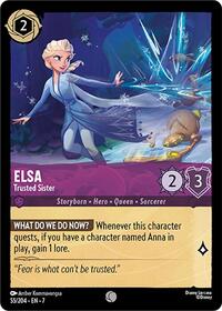 Elsa - Trusted Sister (55/204) [Archazia's Island] | Gear Gaming Bentonville