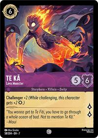 Te Ka - Lava Monster (58/204) [Archazia's Island] | Gear Gaming Bentonville