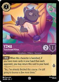 Yzma - Transformed Kitten (59/204) [Archazia's Island] | Gear Gaming Bentonville