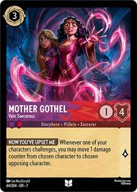 Mother Gothel - Vain Sorceress (64/204) [Archazia's Island] | Gear Gaming Bentonville