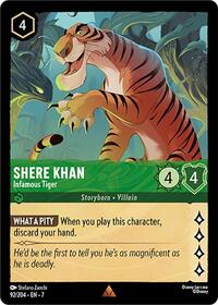 Shere Khan - Infamous Tiger (92/204) [Archazia's Island] | Gear Gaming Bentonville
