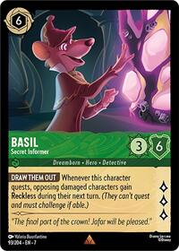 Basil - Secret Informer (93/204) [Archazia's Island] | Gear Gaming Bentonville