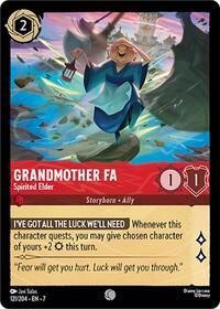Grandmother Fa - Spirited Elder (121/204) [Archazia's Island] | Gear Gaming Bentonville