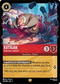 Ratigan - Nefarious Criminal (143/204) [Archazia's Island] | Gear Gaming Bentonville
