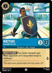 Mattias - Arendelle General (155/204) [Archazia's Island] | Gear Gaming Bentonville