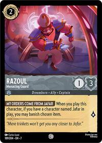 Razoul - Menacing Guard (189/204) [Archazia's Island] | Gear Gaming Bentonville