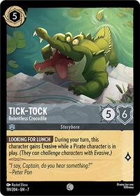 Tick-Tock - Relentless Crocodile (191/204) [Archazia's Island] | Gear Gaming Bentonville