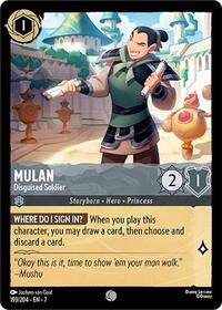 Mulan - Disguised Soldier (193/204) [Archazia's Island] | Gear Gaming Bentonville