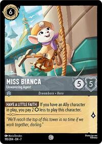 Miss Bianca - Unwavering Agent (195/204) [Archazia's Island] | Gear Gaming Bentonville