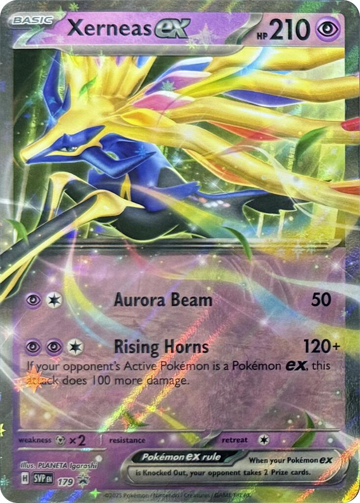 Xerneas ex (179) [Scarlet & Violet: Black Star Promos] | Gear Gaming Bentonville