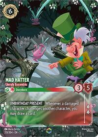 Mad Hatter - Unruly Eccentric (Enchanted) (213/204) [Archazia's Island] | Gear Gaming Bentonville