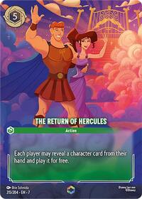 The Return of Hercules (Enchanted) (215/204) [Archazia's Island] | Gear Gaming Bentonville