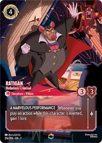 Ratigan - Nefarious Criminal (Enchanted) (216/204) [Archazia's Island] | Gear Gaming Bentonville