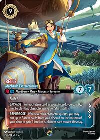 Belle - Mechanic Extraordinaire (Enchanted) (217/204) [Archazia's Island] | Gear Gaming Bentonville