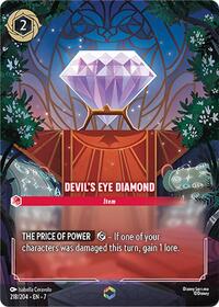 Devil's Eye Diamond (Enchanted) (218/204) [Archazia's Island] | Gear Gaming Bentonville