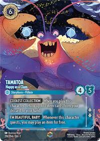 Tamatoa - Happy as a Clam (Enchanted) (219/204) [Archazia's Island] | Gear Gaming Bentonville