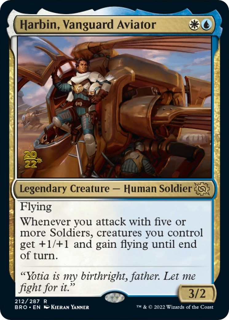 Harbin, Vanguard Aviator [The Brothers' War Prerelease Promos] | Gear Gaming Bentonville