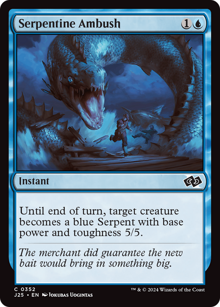 Serpentine Ambush [Foundations Jumpstart] | Gear Gaming Bentonville