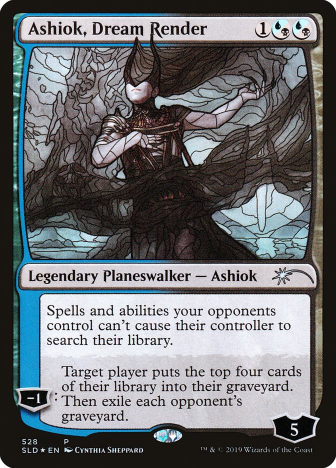 Ashiok, Dream Render (Stained Glass) [Secret Lair Drop Promos] | Gear Gaming Bentonville