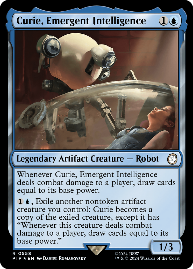 Curie, Emergent Intelligence (Surge Foil) [Fallout] | Gear Gaming Bentonville