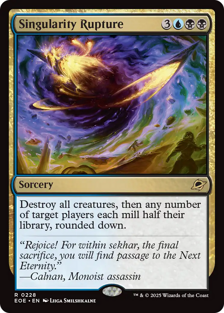 Singularity Rupture [Edge of Eternities] | Gear Gaming Bentonville