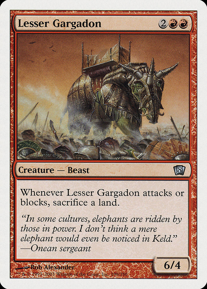 Lesser Gargadon [Eighth Edition] | Gear Gaming Bentonville