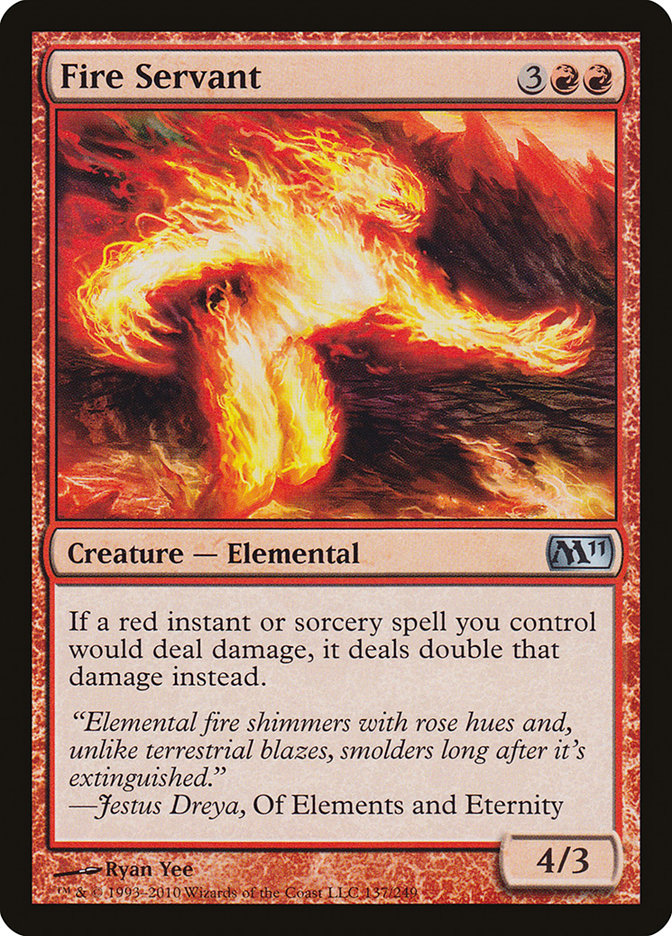 Fire Servant [Magic 2011] | Gear Gaming Bentonville