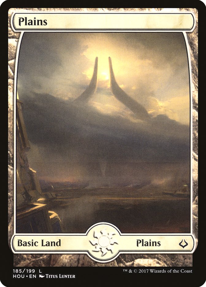 Plains (185) [Hour of Devastation] | Gear Gaming Bentonville
