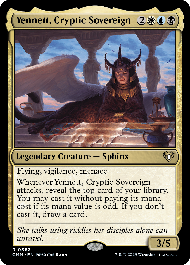 Yennett, Cryptic Sovereign [Commander Masters] | Gear Gaming Bentonville