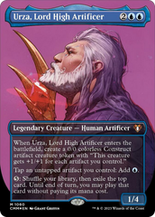 Urza, Lord High Artificer (Borderless Textured Foil Frame Break) [Commander Masters] | Gear Gaming Bentonville