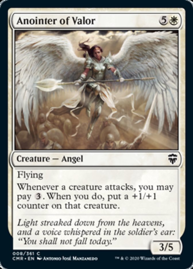 Anointer of Valor [Commander Legends] | Gear Gaming Bentonville