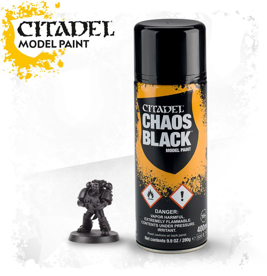 Chaos Black Spray | Gear Gaming Bentonville