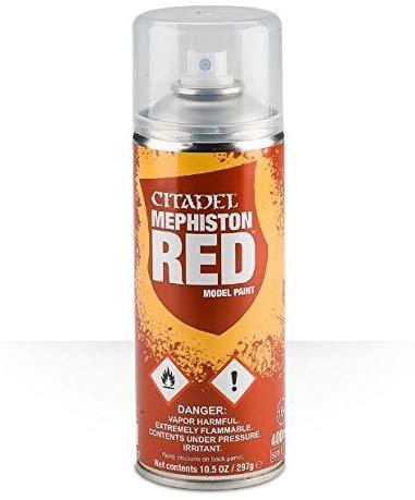 Citadel Spray Primer - Mephiston Red | Gear Gaming Bentonville