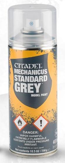 Citadel Spray Primer - Mechanicus Standard Grey | Gear Gaming Bentonville