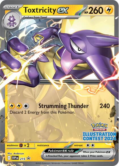 Toxtricity ex (215) [Scarlet & Violet: Black Star Promos] | Gear Gaming Bentonville