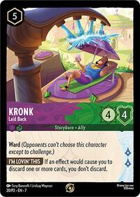 Kronk - Laid Back (20) [Disney Lorcana Promo Cards] | Gear Gaming Bentonville